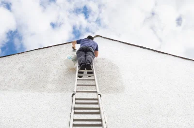 Peinture extérieure à Saulzet — façades et ravalement